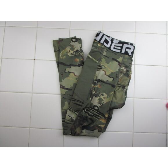 Under Armour ColdGear Infrared Printed Leggings Camo Men's Large - Picture 1 of 3